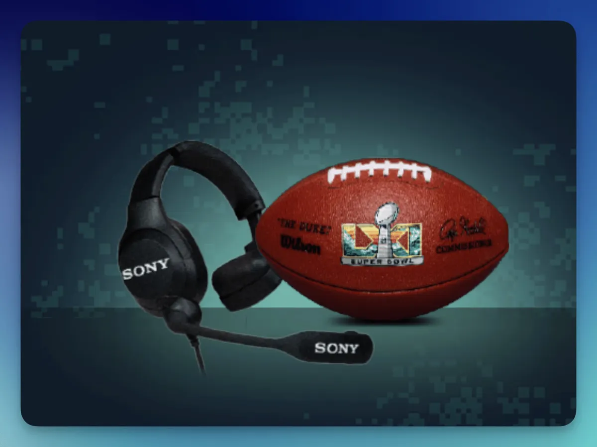 Free Sony Super Bowl LXI Sweepstakes: Win a $10k Trip!