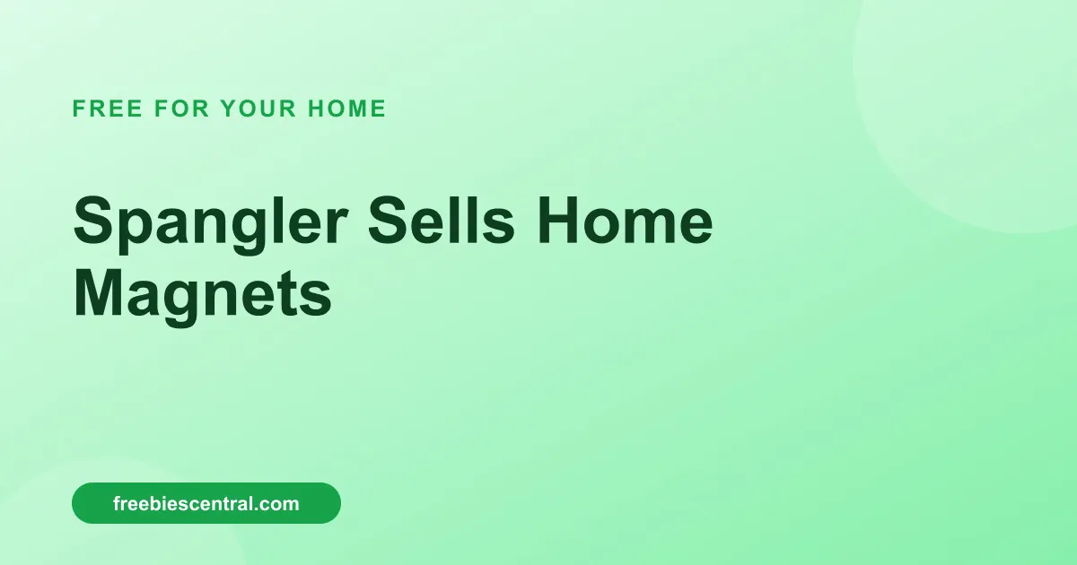 Free Spangler Sells Home Magnets: Get Your MNF Schedule Now!