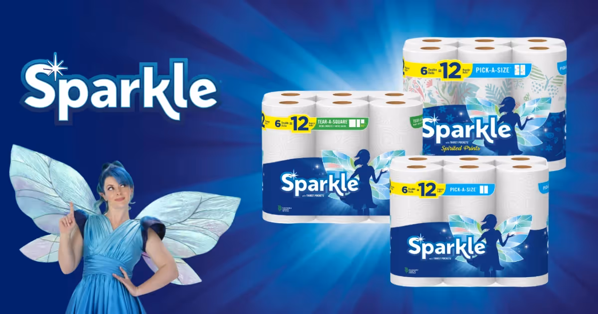 Free Sparkle Paper Towels: Win 1 Year Supply Now!