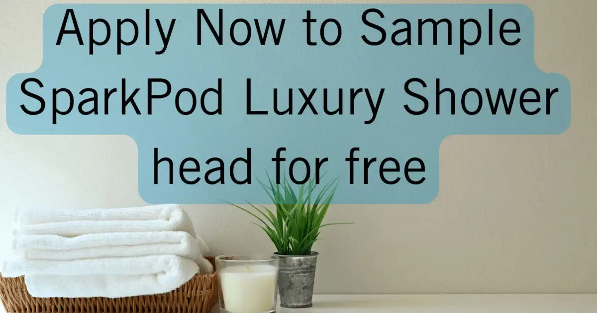 Free SparkPod Shower Head: 1 Amazing Premium Deal