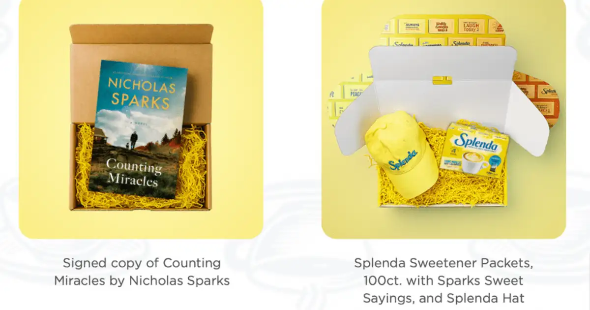 Free Splenda: Win 1 of 10 Sweet Prize Packs!