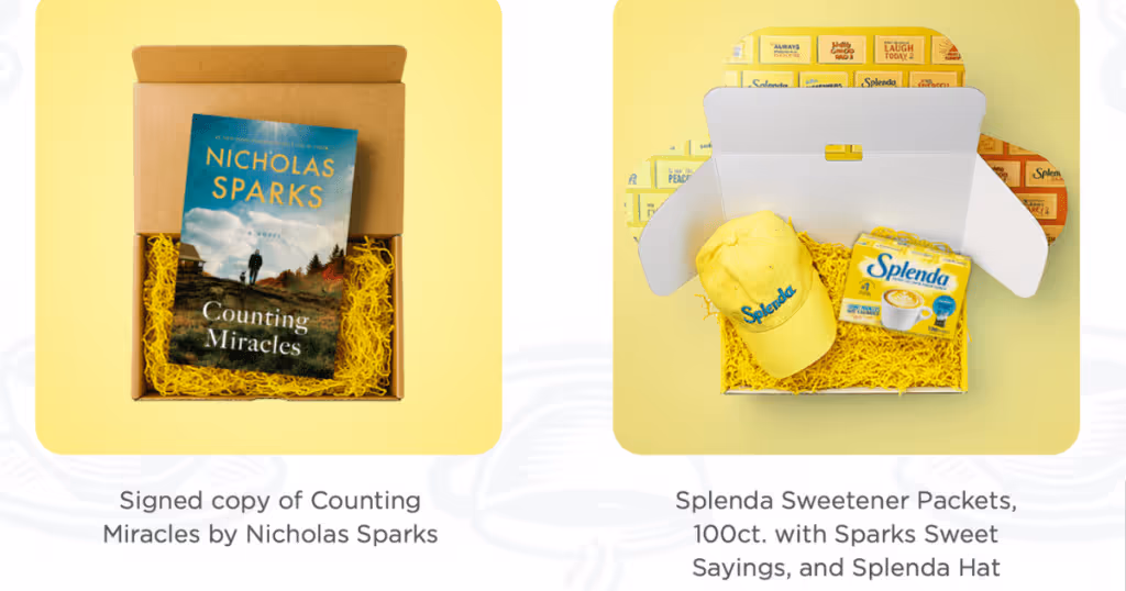 Free Splenda: Win 1 of 10 Sweet Prize Packs!