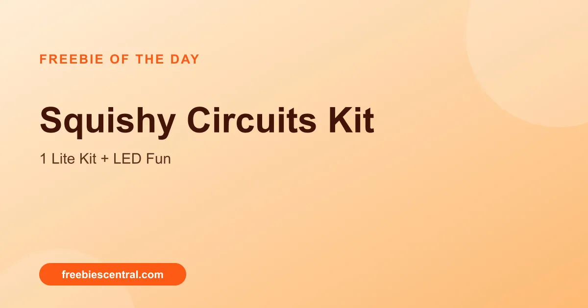 Free Squishy Circuits Kit: 1 Lite Kit + LED Fun!