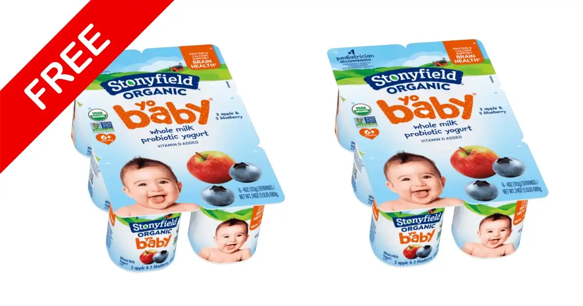 Free Stonyfield YoBaby Yogurt Multipack: Up to $7.49 Value! 