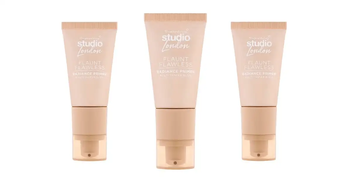 Free Studio London Flaunt Flawless Radiance Primer: 50ml Test
