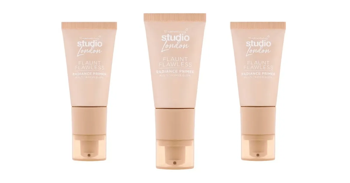 Free Studio London Flaunt Flawless Radiance Primer: 50ml Test