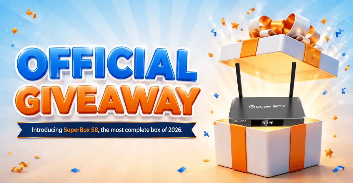 Free SuperBox S8 Launch: Win a New S8 Ultra Today!