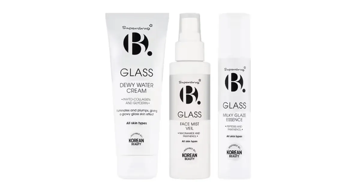 Free Superdrug B. Glass Skin Bundle: Test Two Skincare Products
