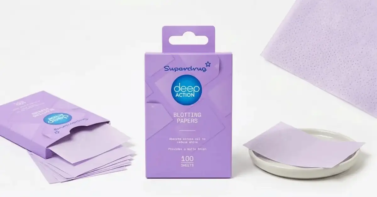 Free Superdrug Deep Action Blotting Papers: Try for free (UK)
