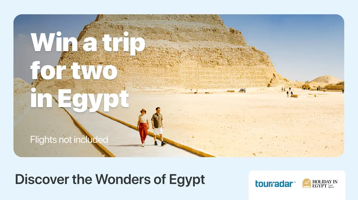 Free Tourrader Egypt Sweepstakes: Win a $3,998 Trip!