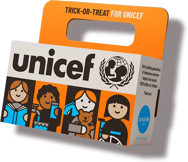 Free Trick-or-Treat for UNICEF boxes