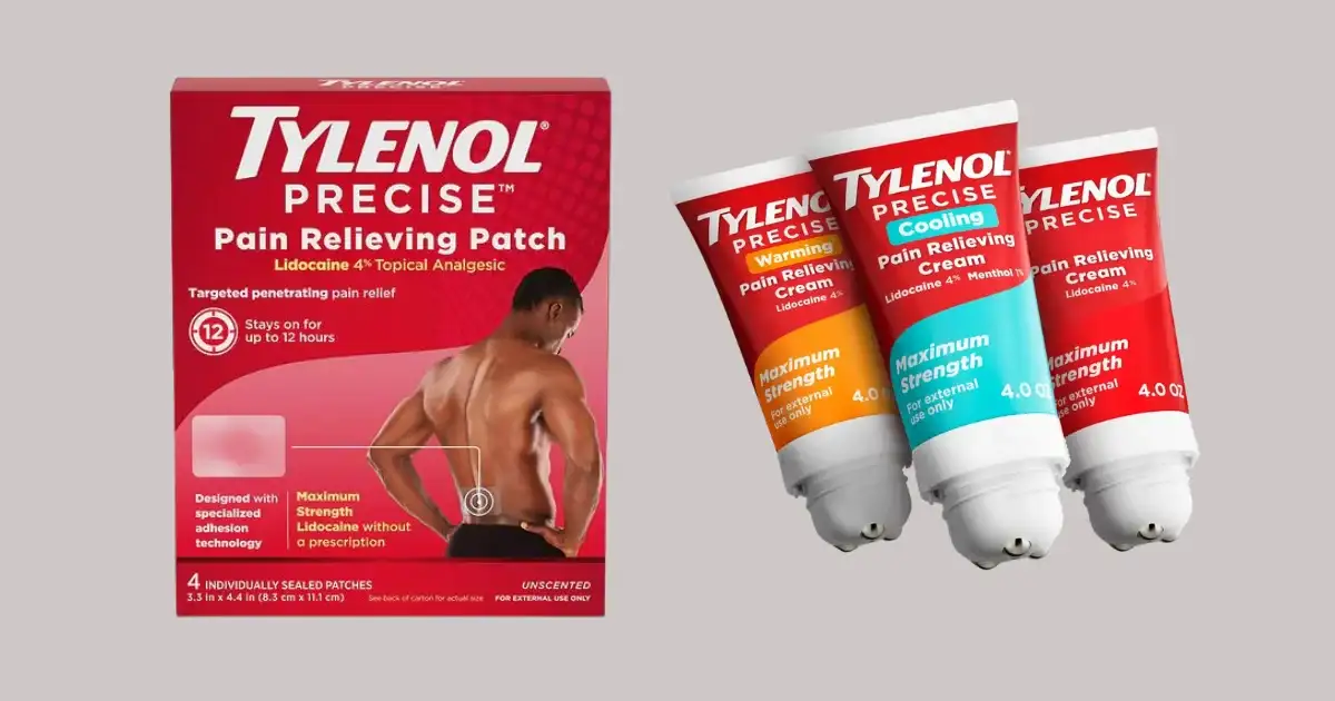 Free Tylenol Pain-Relieving Patches, Roll-Ons & Gels: Get 3 Amazing Items!