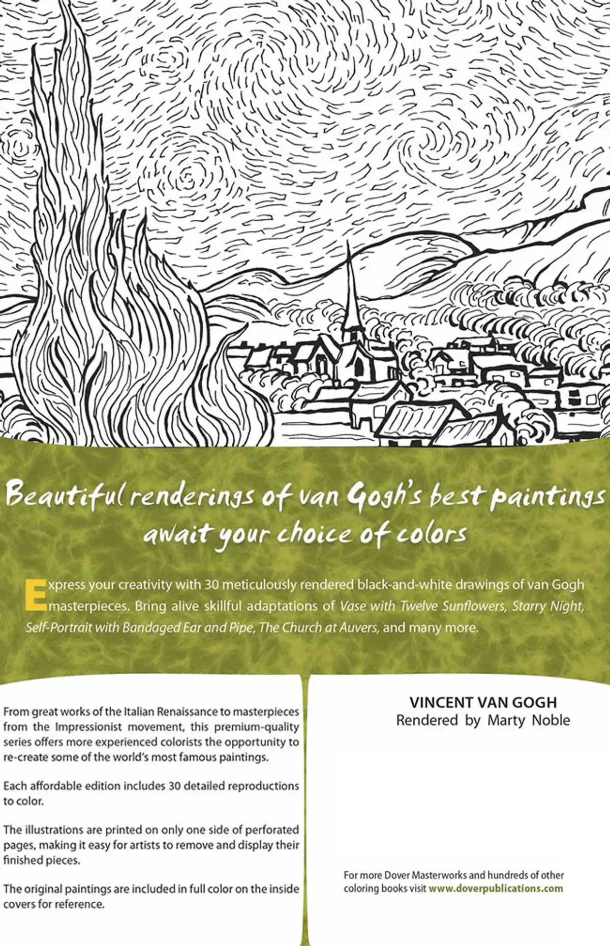 Free Van Gogh Adult Coloring: 3 Stunning Artworks to Print!