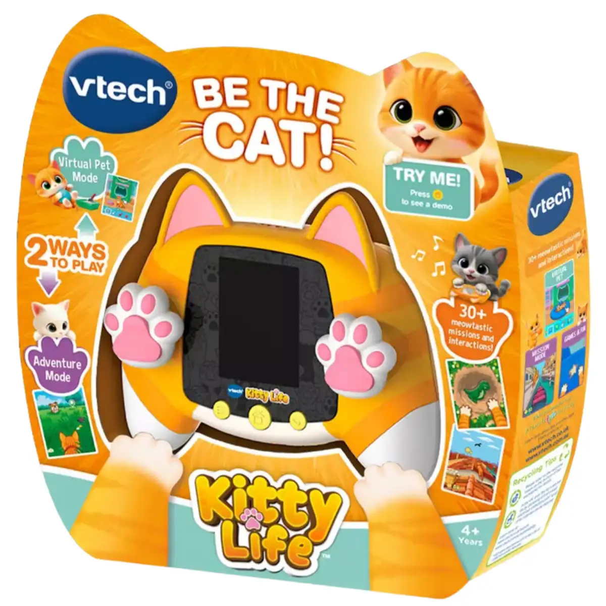 Free Vtech Kitty Life Games Console: 100 Families to Win!