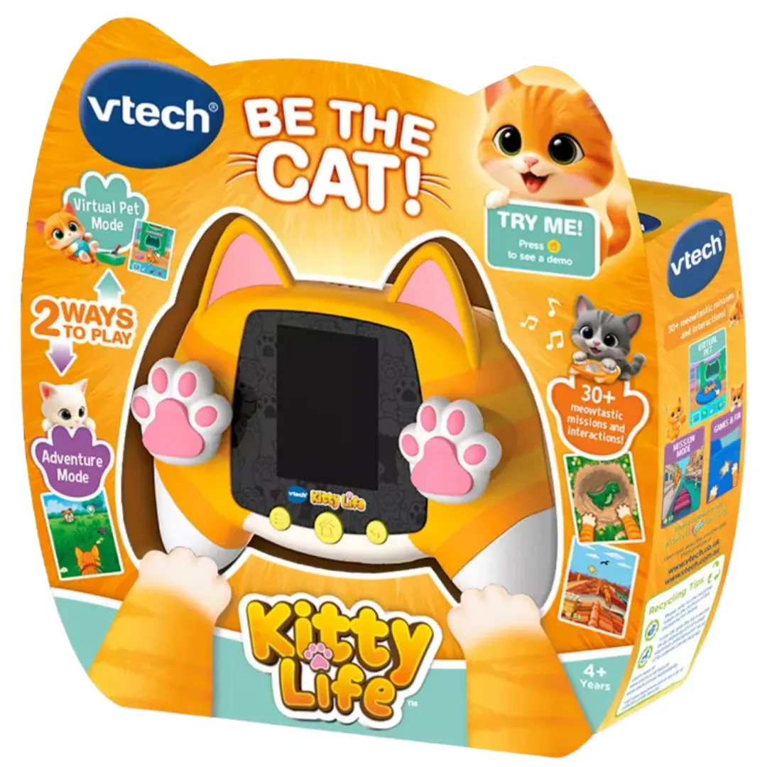 Free Vtech Kitty Life Games Console: 100 Families to Win!