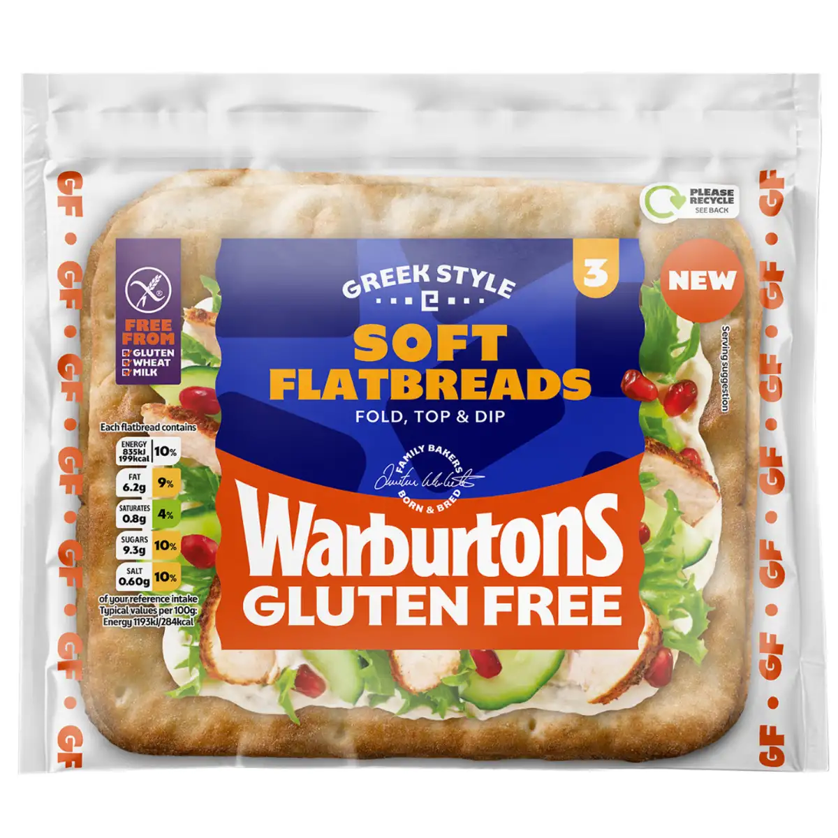 Free Warburtons Gluten Free Flatbreads Pack + Meal Hosting Essentials!