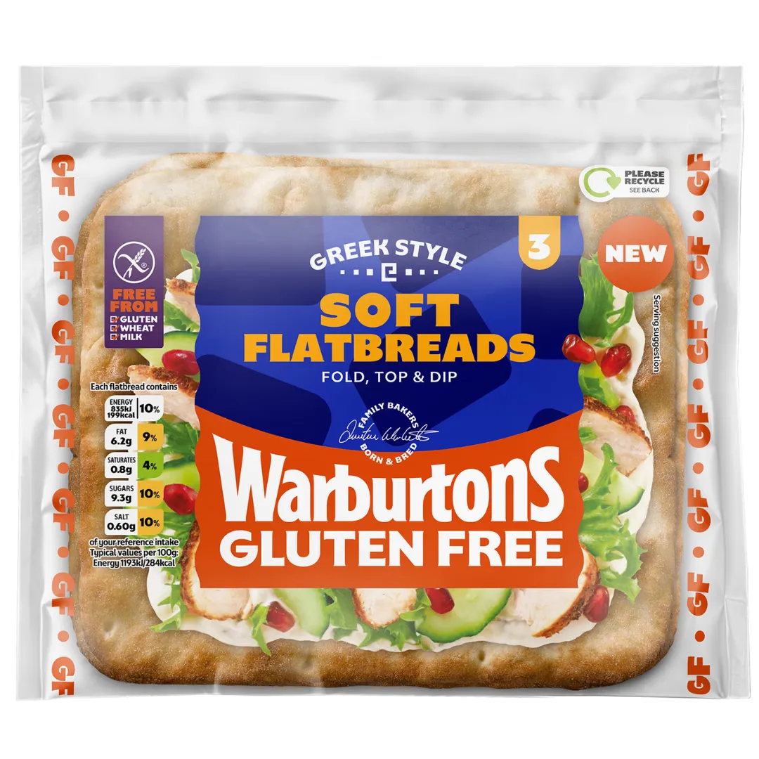 Free Warburtons Gluten Free Flatbreads Pack + Meal Hosting Essentials!