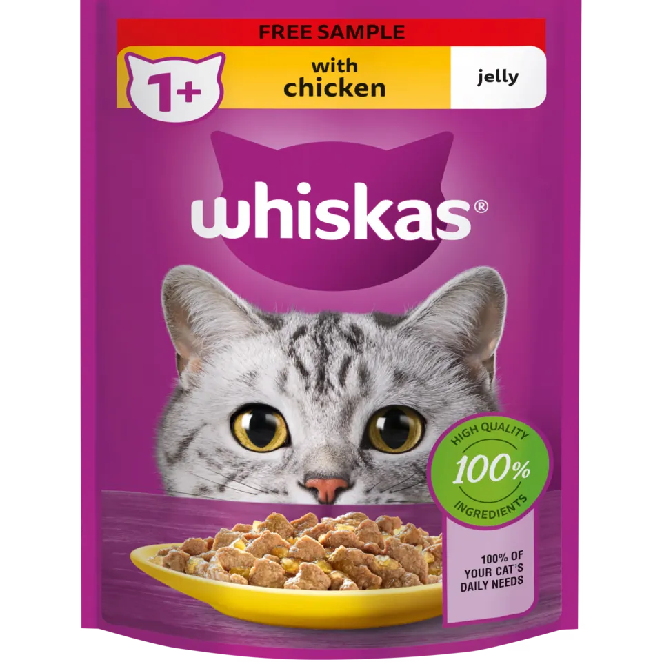 Free Whiskas Aromatic Cat Food: Claim Your 1 FREE Pack Now!
