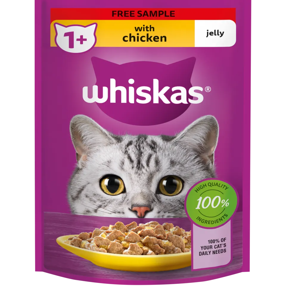 Free Whiskas Cat Food: Get 1 Purr-fect Pack Worth £££! Claim Now!