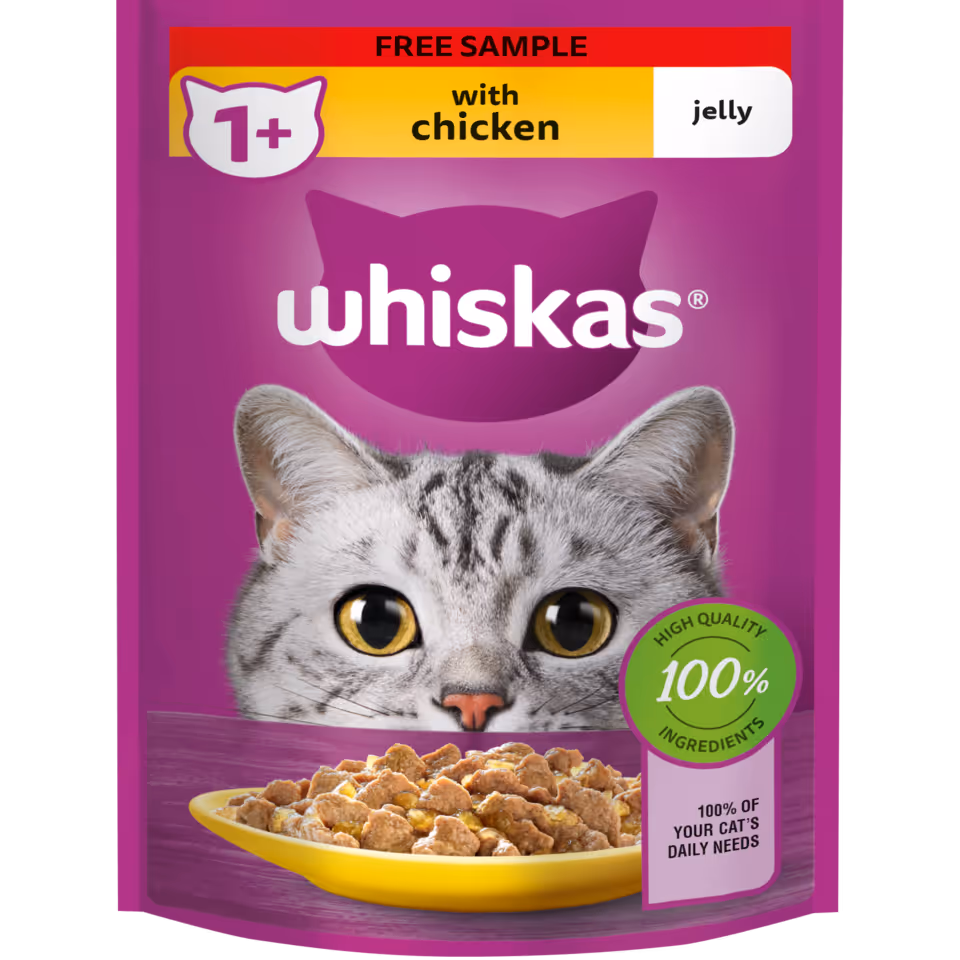 Free Whiskas Cat Food: Get 1 Purr-fect Pack Worth £££! Claim Now!