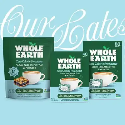 Free Whole Earth Sweeteners: Score Zero Calorie Savings!
