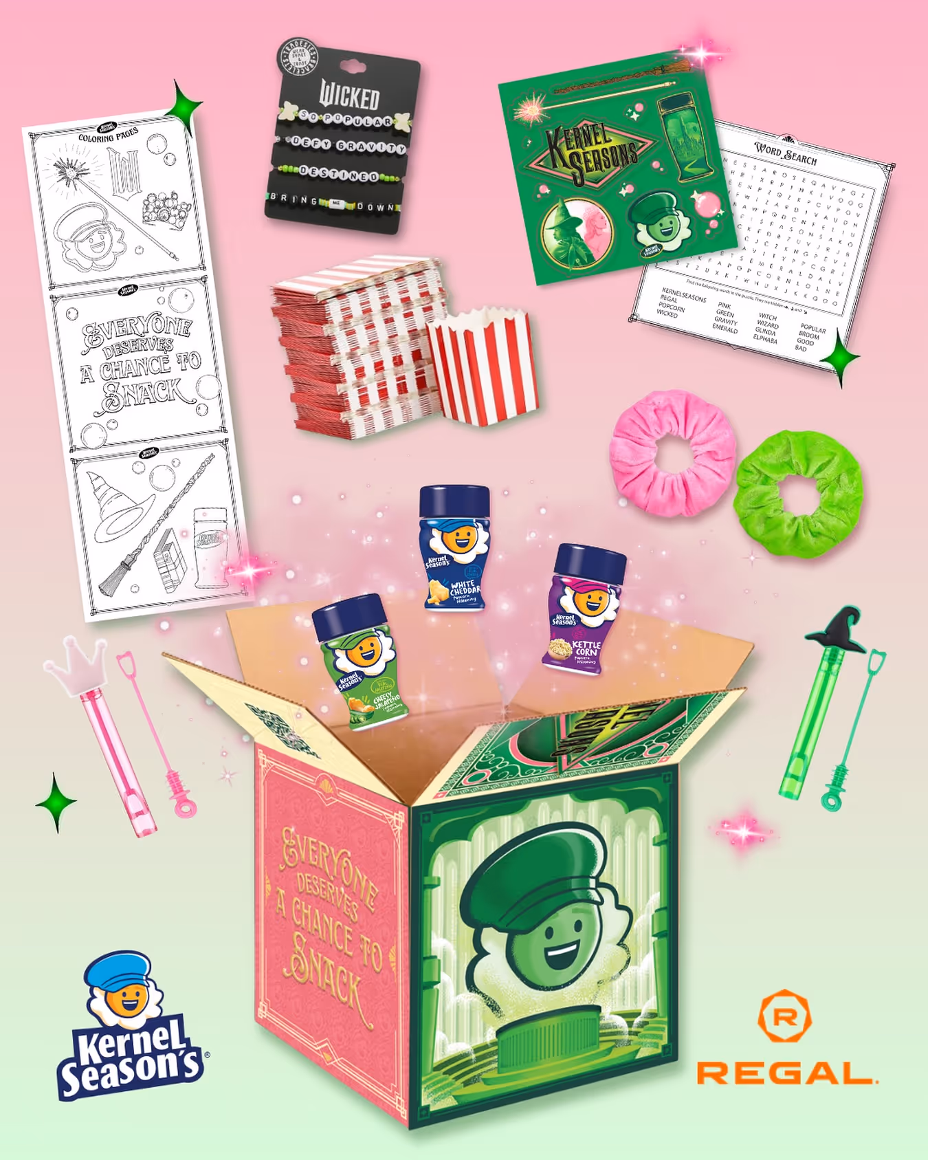 Free Wicked Movie Night Box: Claim 1 Amazing Prize!