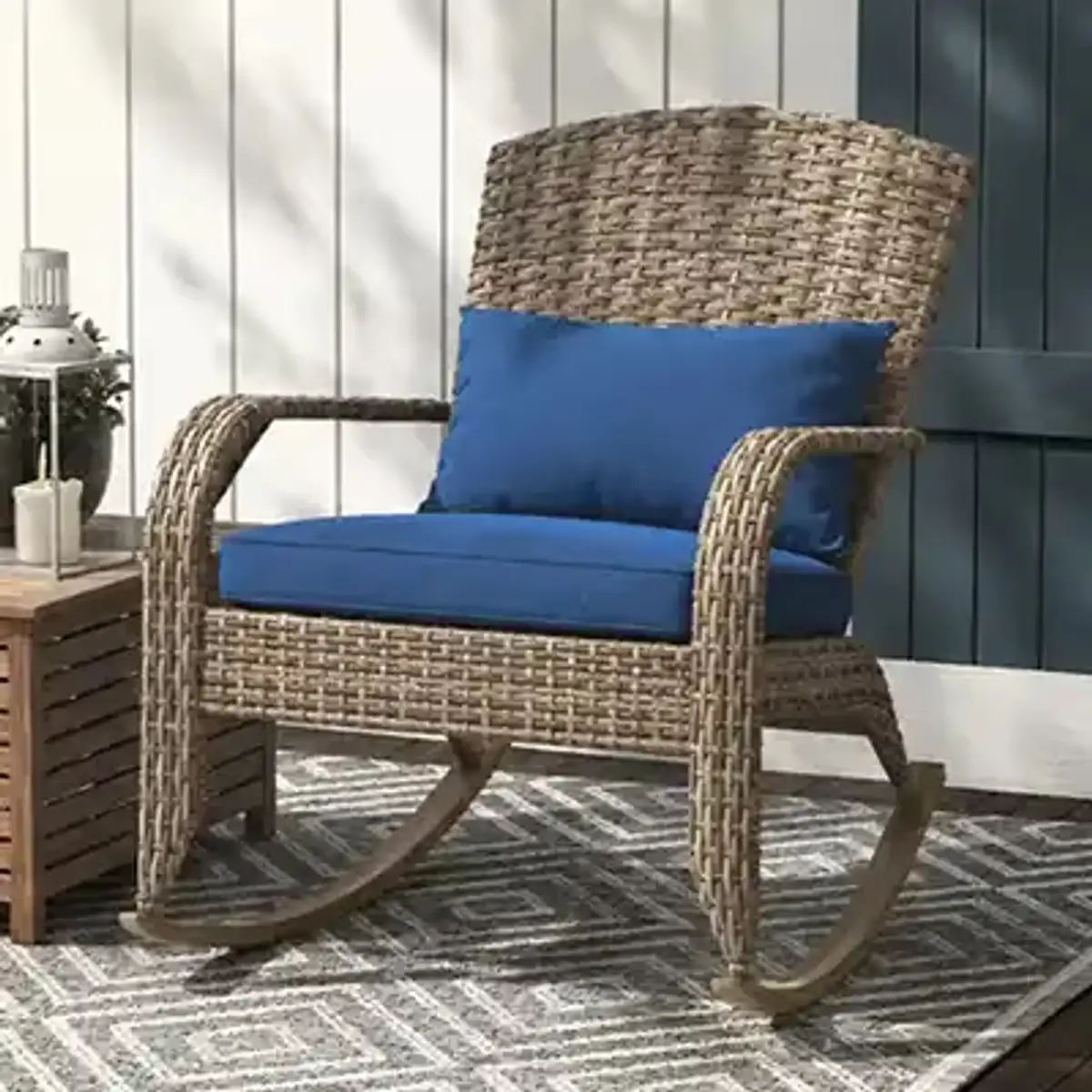 Free Wicker Outdoor Rocking Chair: Get 1 for FREE Now!