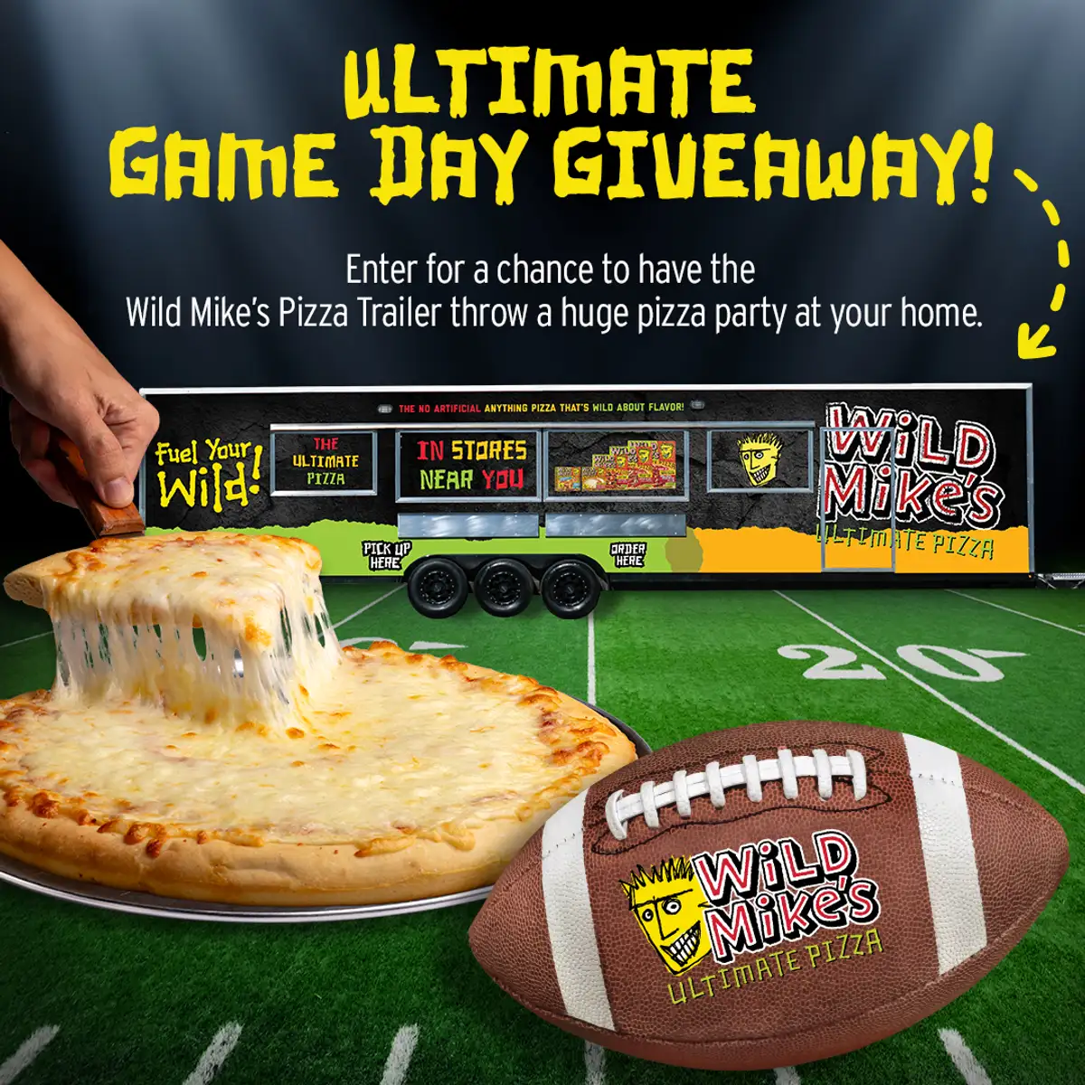 Free Wild Mike's Pizza Party: 26 Winners!