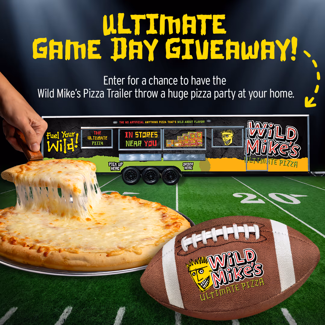 Free Wild Mike's Pizza Party: 26 Winners!