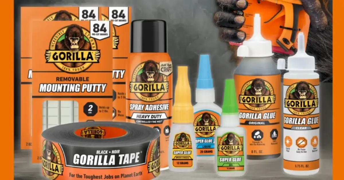 Free Win Over $100 in Exclusive Gorilla Glue Gear and Gear!