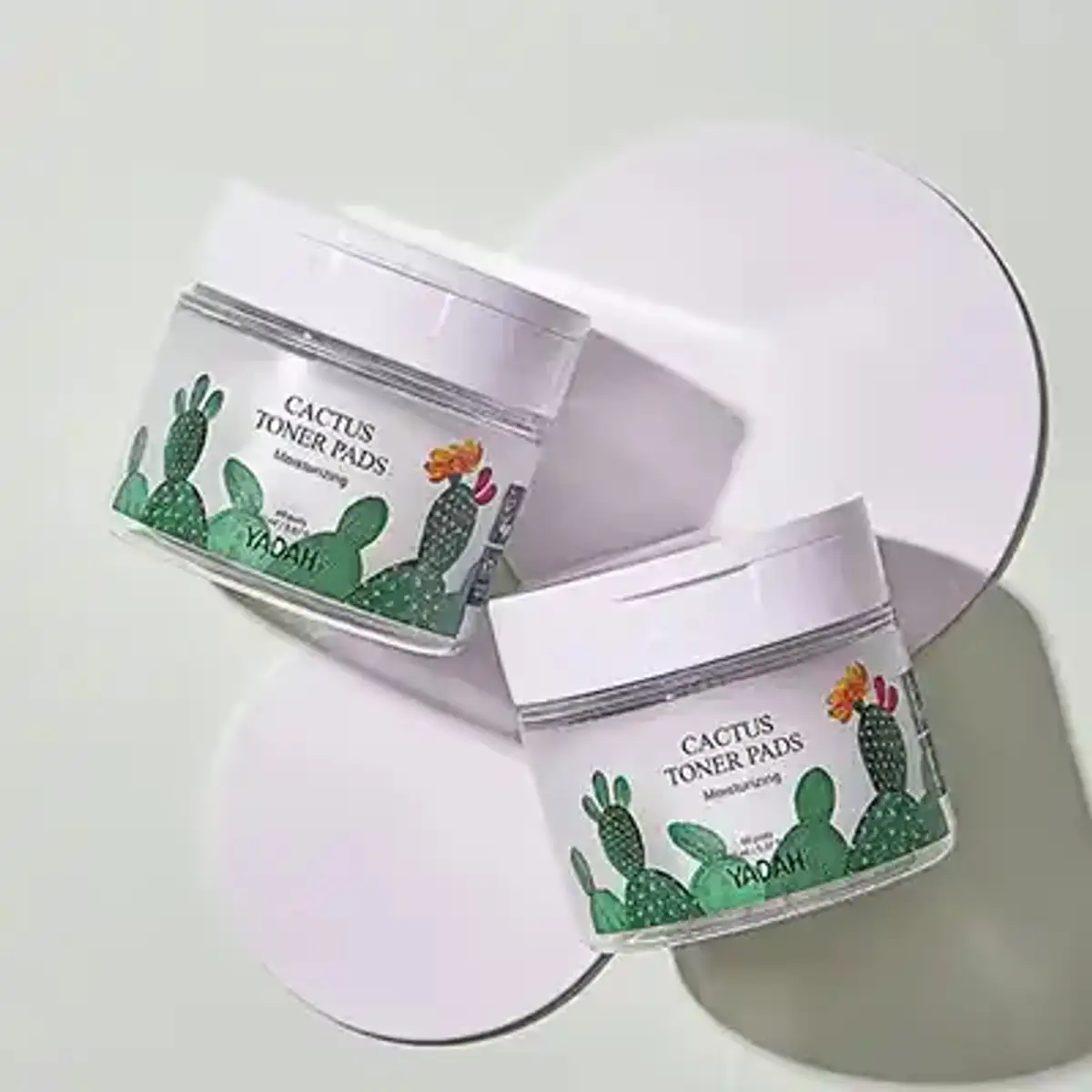 Free Yadah Cactus Toner Pads: Instant Moisture & Exfoliation (US)