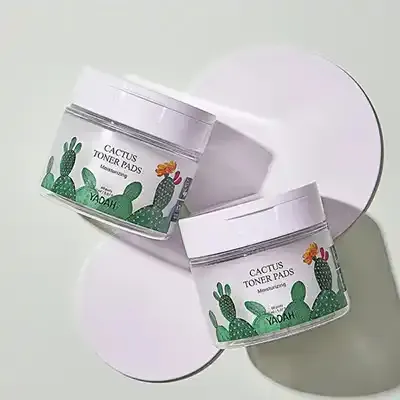 Free Yadah Cactus Toner Pads: Instant Moisture & Exfoliation (US)