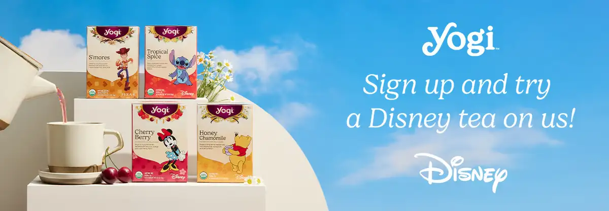 Free Yogi Disney Tea Blend: Register for Digital Coupon