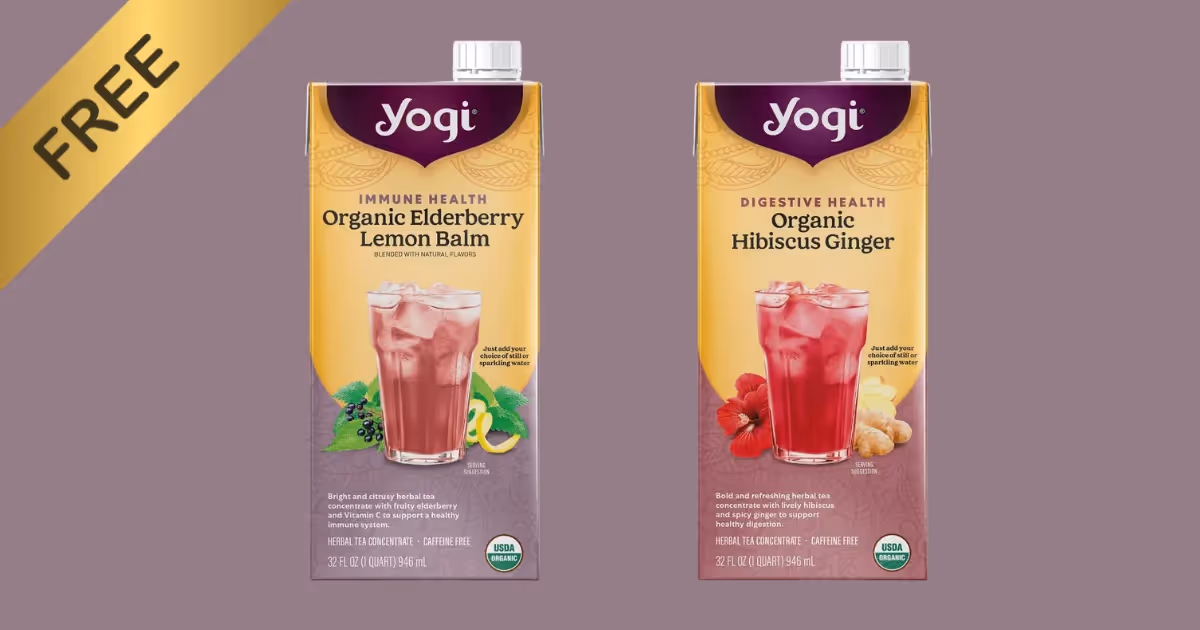 Free Yogi Tea: Score 1 Full-Size Concentrate!