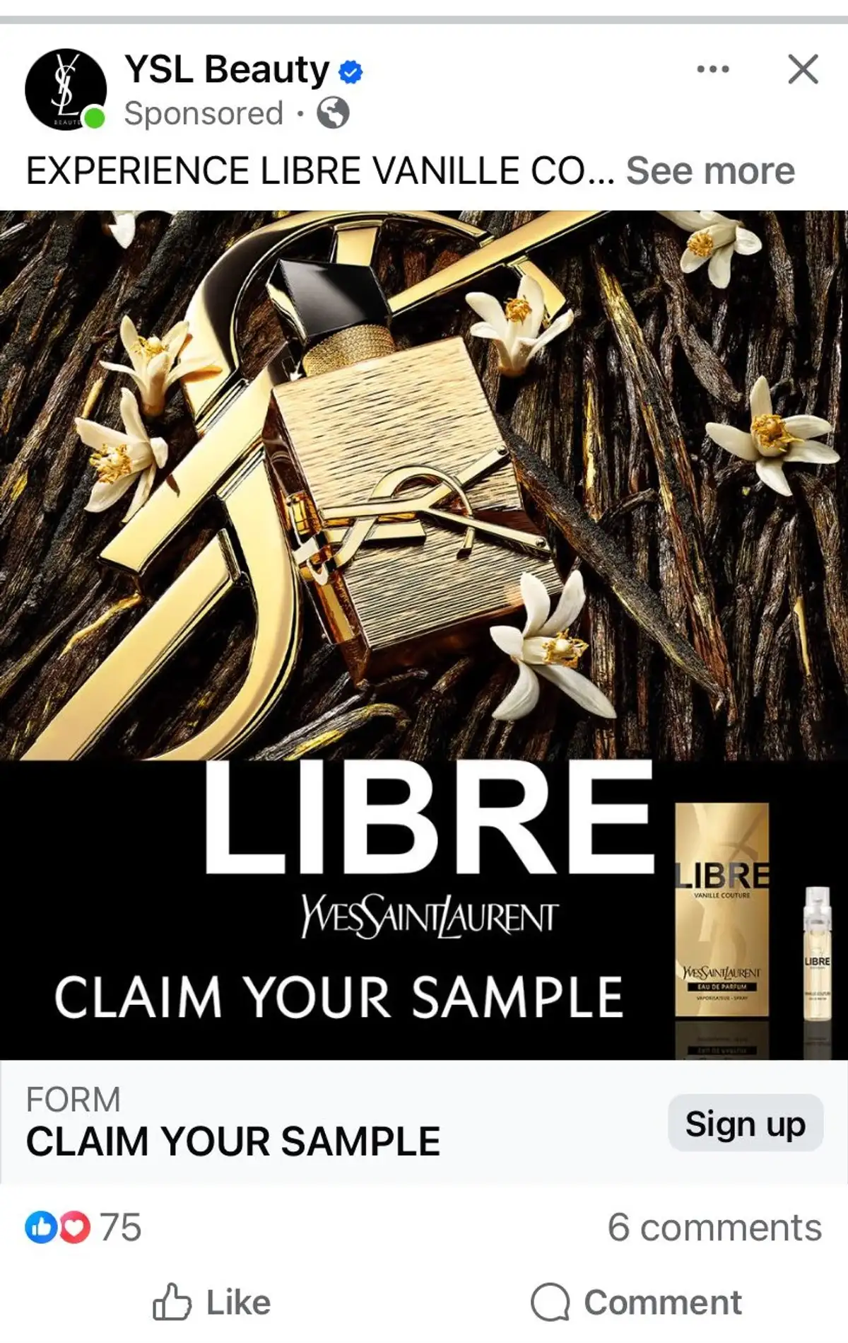 Free YSL Libre Vanille Couture Sample: 1 Simple Trick