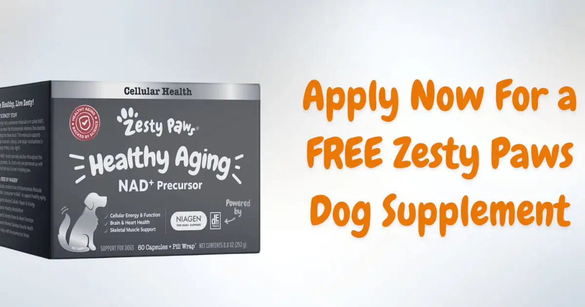 Free Zesty Paws Sample: Claim Your Dog's 1 Treat Now!