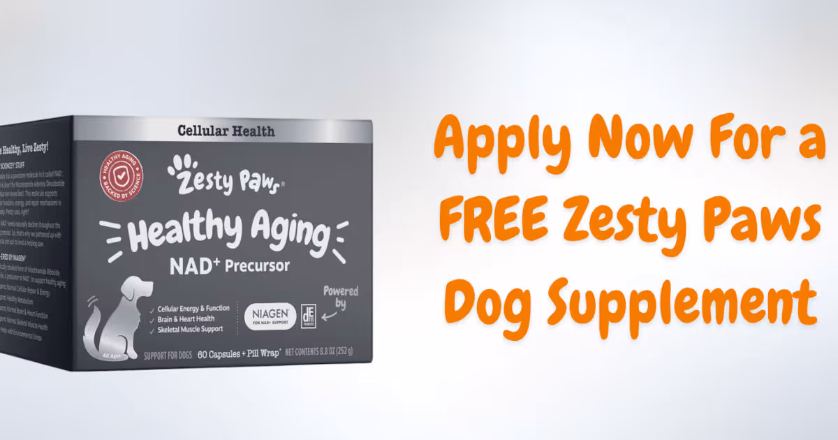 Free Zesty Paws Sample: Claim Your Dog's 1 Treat Now!