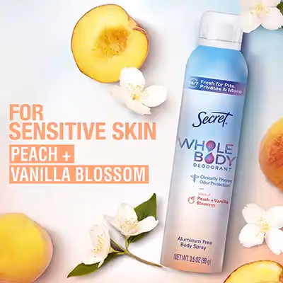 Get 2 Free Secret Deodorant Sprays