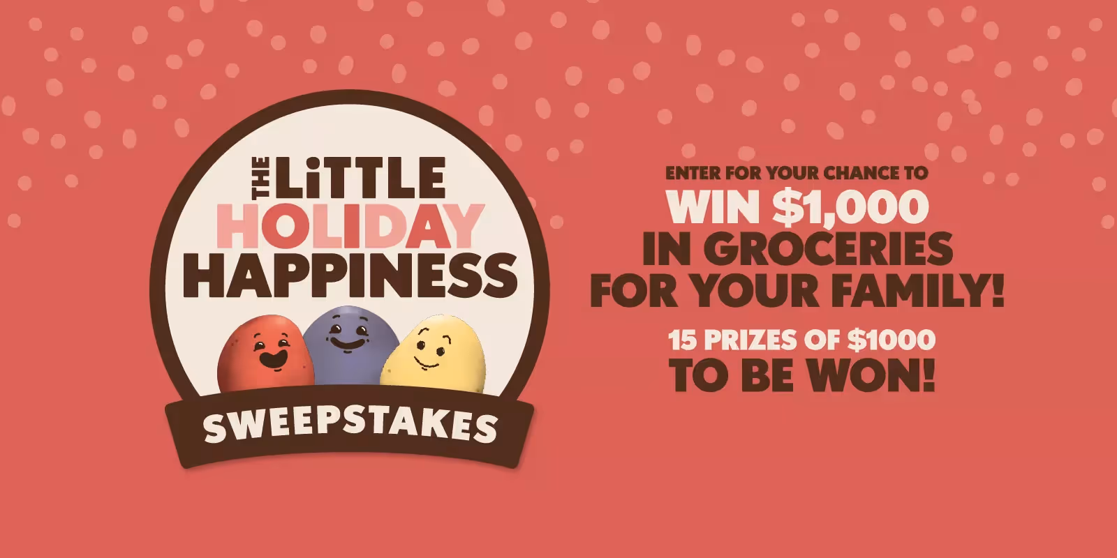 Grocery Sweepstakes: Win 1 of 15 FREE $1000 Gift Cards!