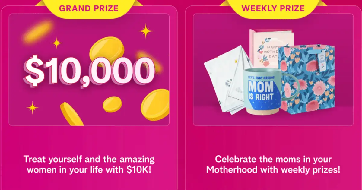Hallmark Motherhood Sweepstakes: Win $10K FREE Cash!