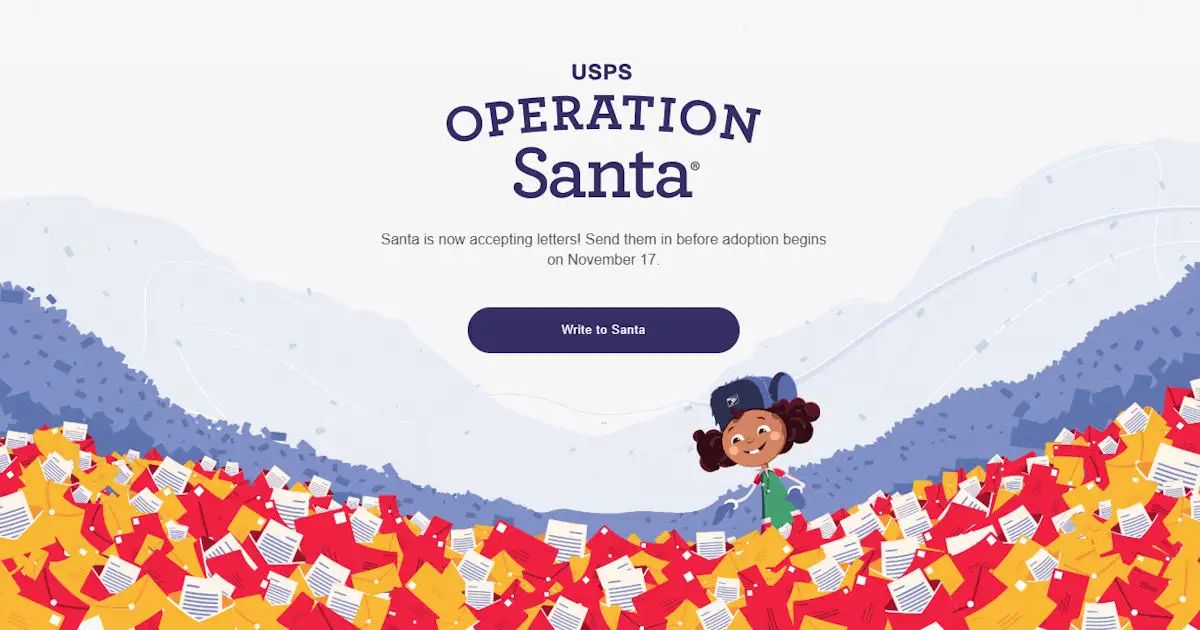 USPS Operation Santa: Get a Free Gift or Give Hope!