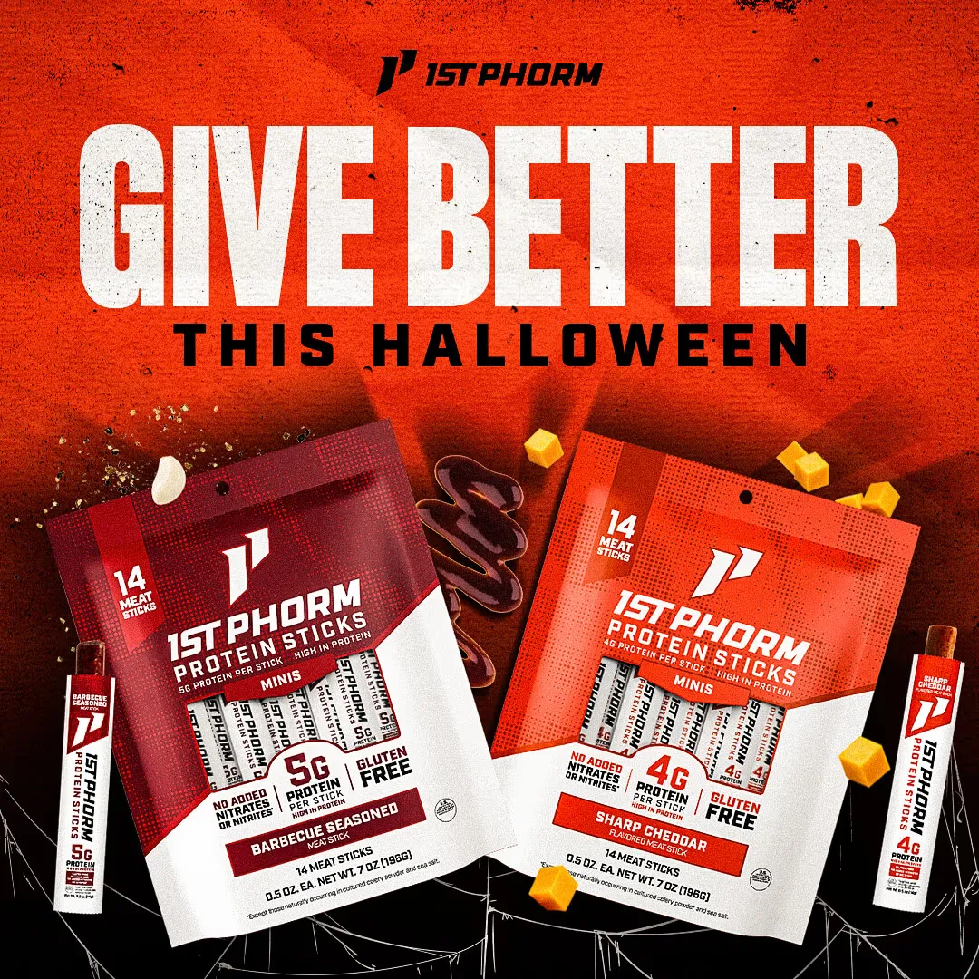 Win 1st Phorm Mini Meat Sticks: 10,000 Giveaway — 2 Flavors