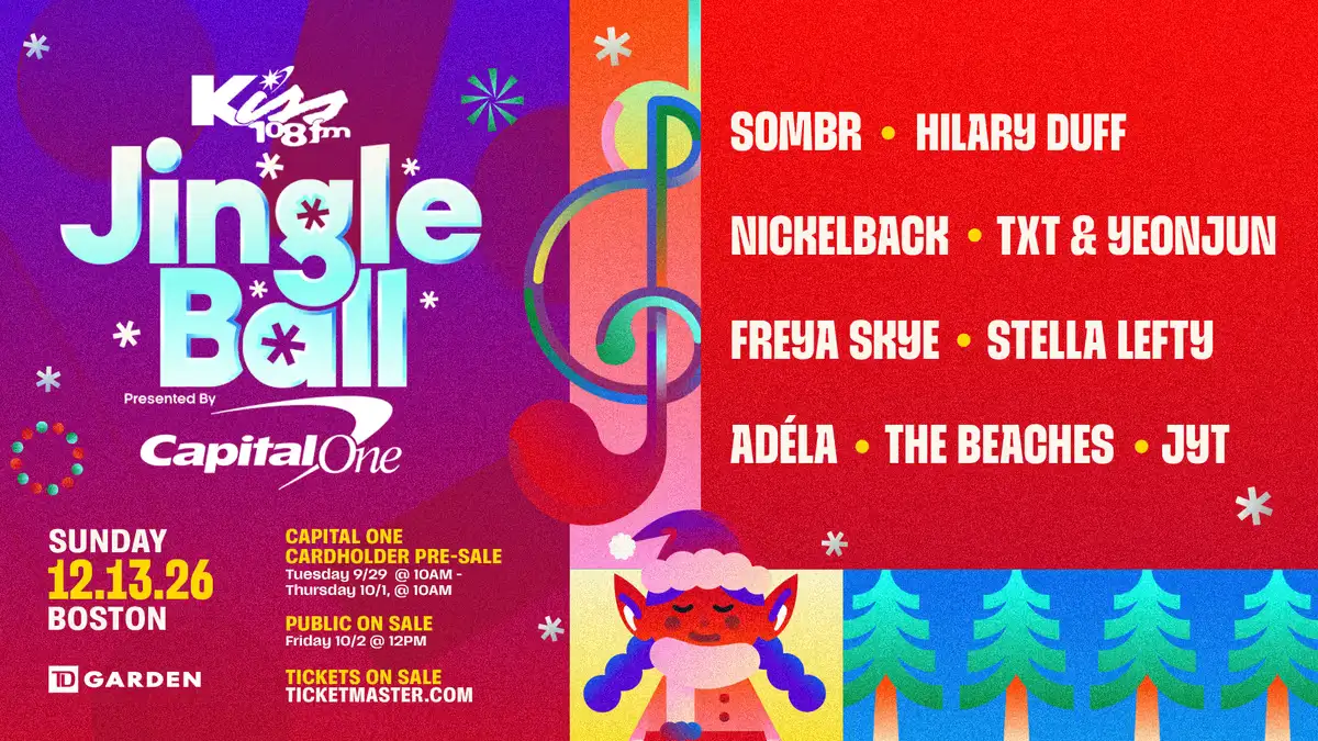 Win 2 Kiss 108 Jingle Ball Tickets — Kiss 108 (1 Winner)