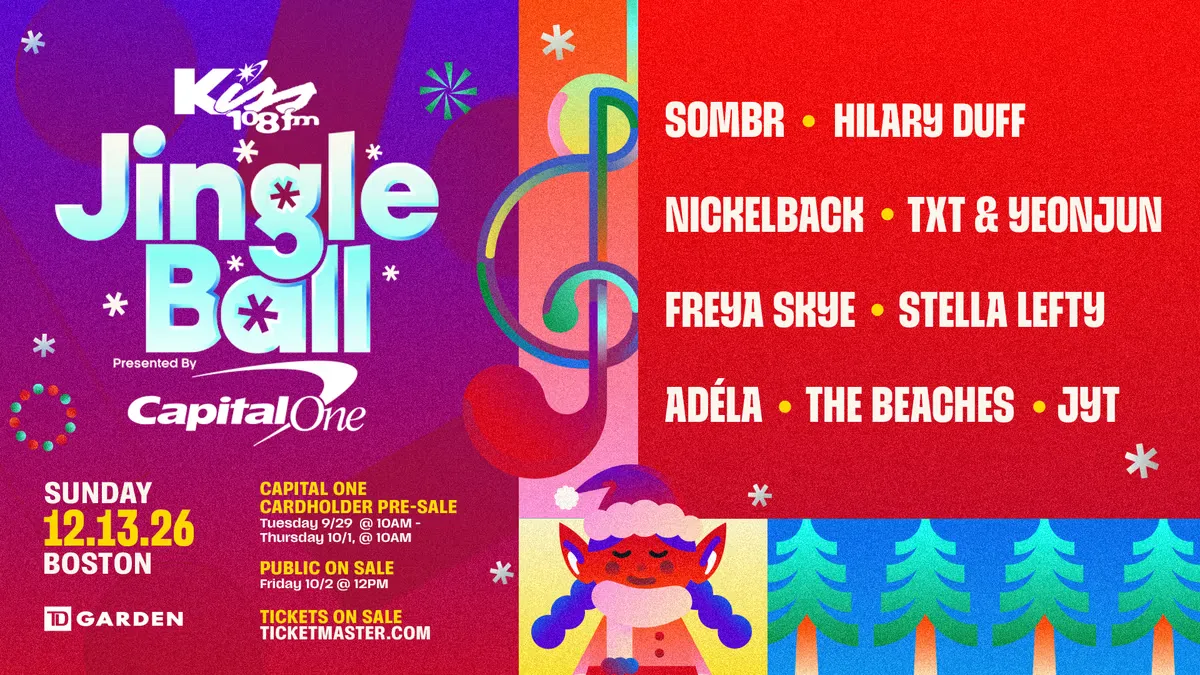 Win 2 Kiss 108 Jingle Ball Tickets — Kiss 108 (1 Winner)