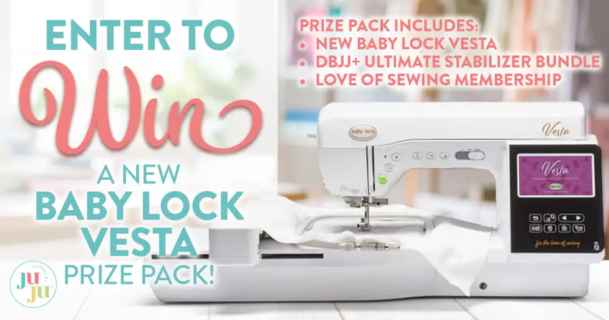 Win $3,400 Baby Lock Vesta Machine Bundle - Baby Lock Sweepstakes