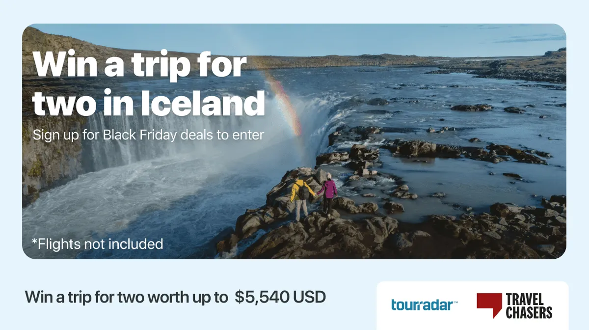 Win 7-Day Iceland Adventure — TourRadar Sweepstakes (1 Winner)