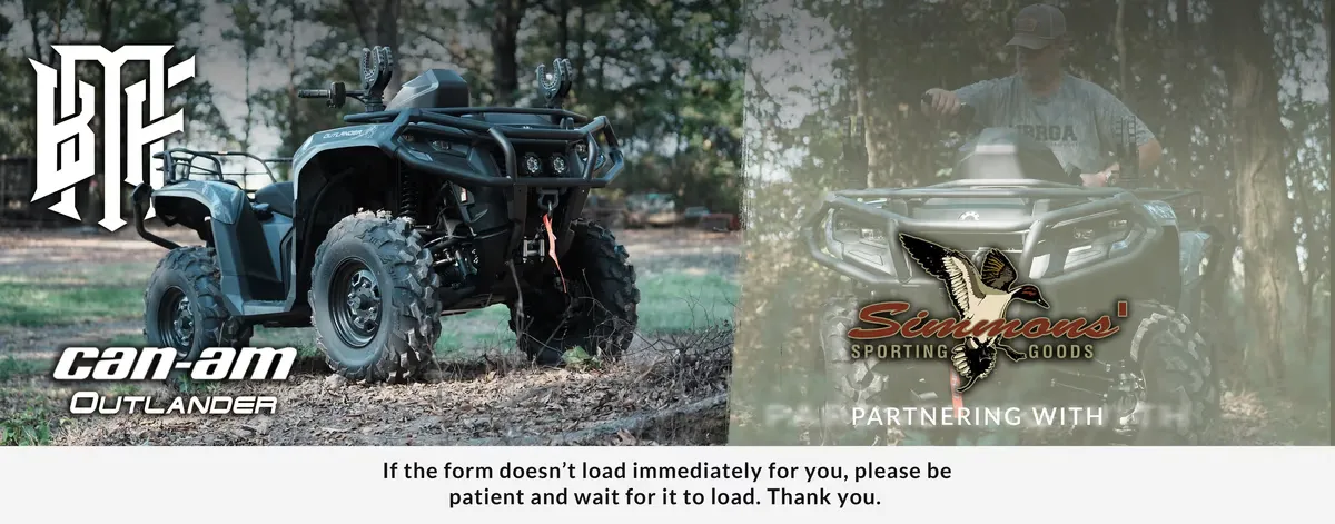 Win a $14,000 Can-Am ATV — Drake & Simmons Sweepstakes (1 Winner)