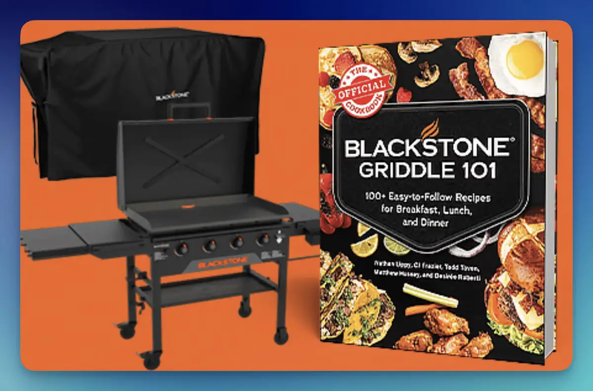 Win Blackstone Griddle 101: 1 Entry, U.S. Residents 18+