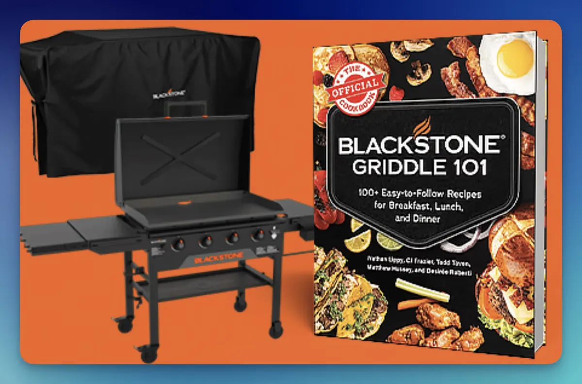Win Blackstone Griddle 101: 1 Entry, U.S. Residents 18+