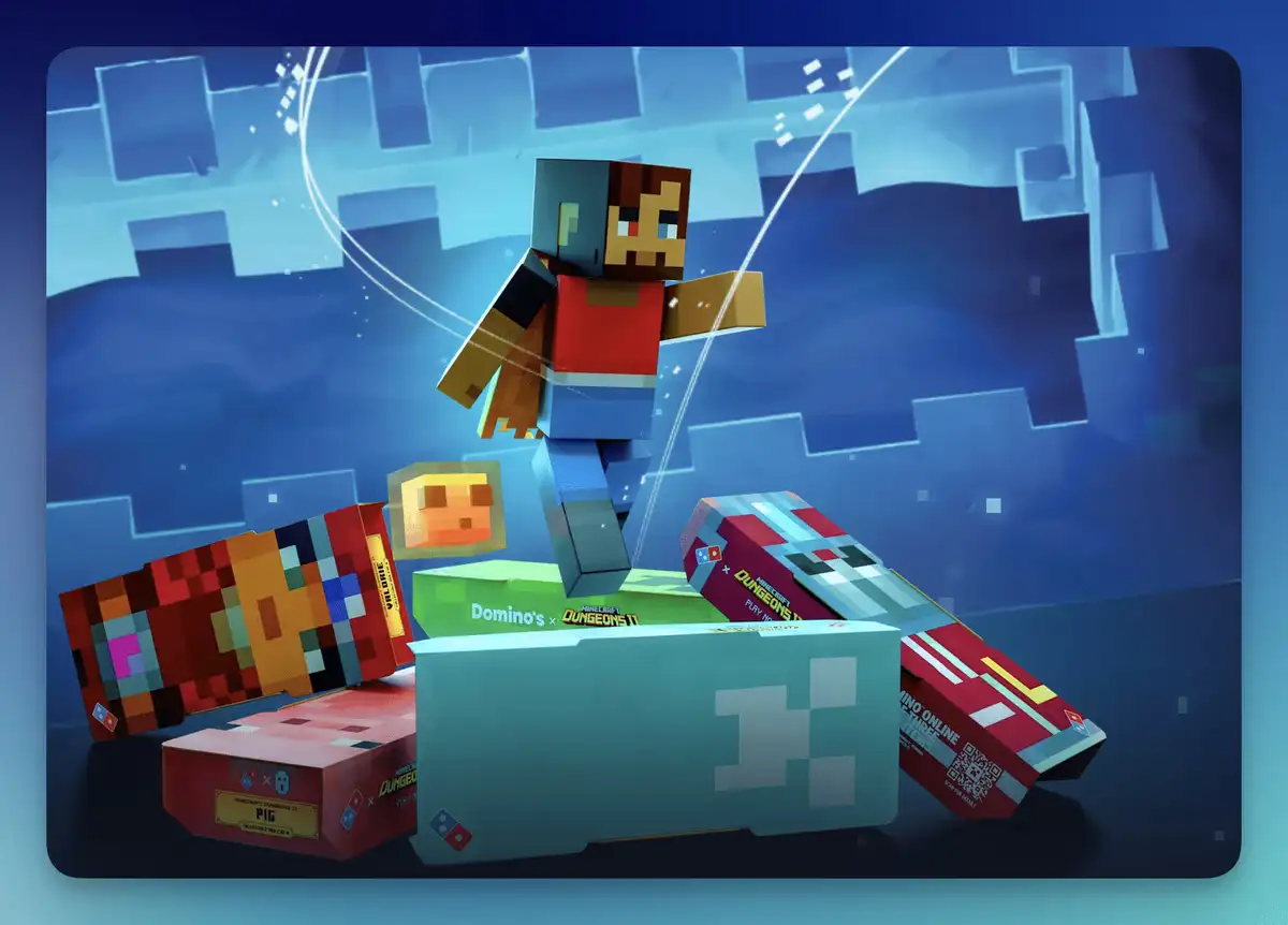 Win Domino's x Minecraft Dungeons II Sweepstakes (20,000 Winners)